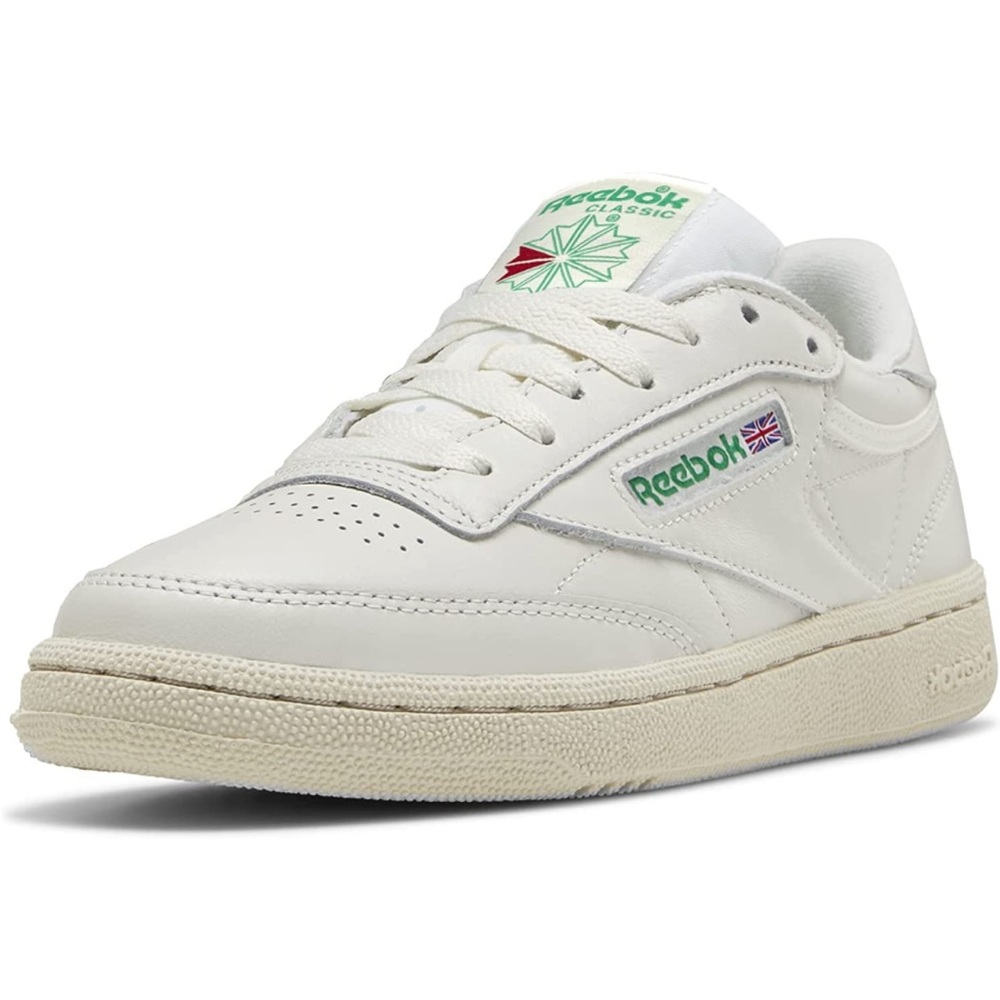Reebok Club C 85 in Chalk/Green